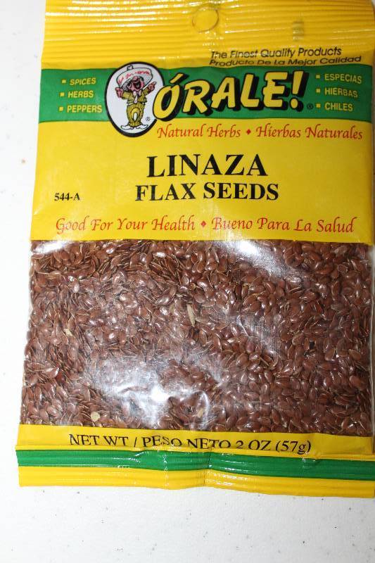 lot 9007 image: Lot of 12 Count - Flax Seeds - Linaza - 2 oz. Packages