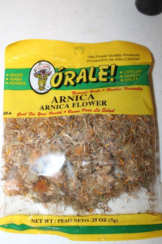lot 9011 image: Lot of 12 Count - Arnica Flower - 0.25 oz. Packages