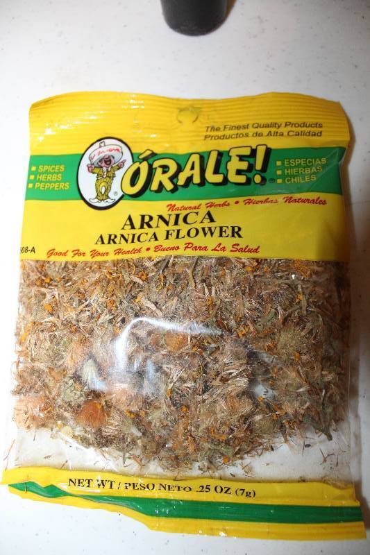 lot 9015 image: Lot of 12 Count - Arnica Flower - 0.25 oz. Packages
