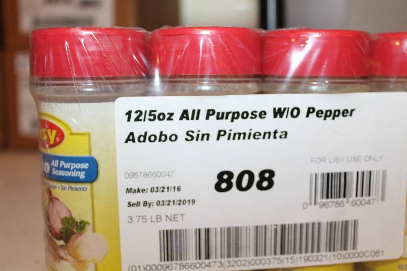 lot 9019 image: Lot of 12 Count - All Purpose Seasoning without Pepper - 5 oz. Bottles
