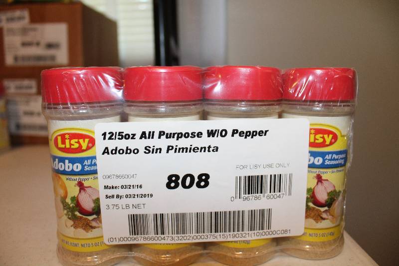 lot 9020 image: Lot of 12 Count - All Purpose Seasoning without Pepper - 5 oz. Bottles