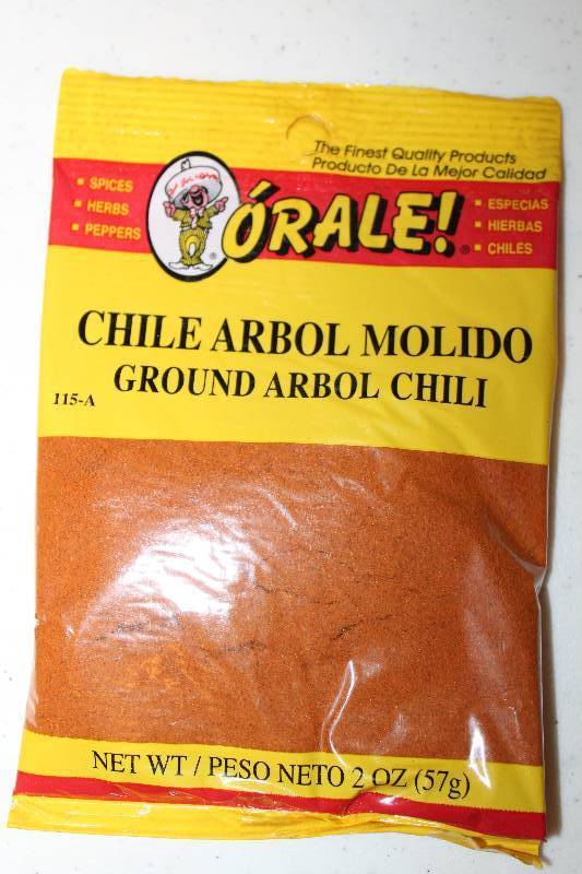 lot 9022 image: Lot of 12 Count - Ground Arbol Chili - Molido - 2 oz. Packages