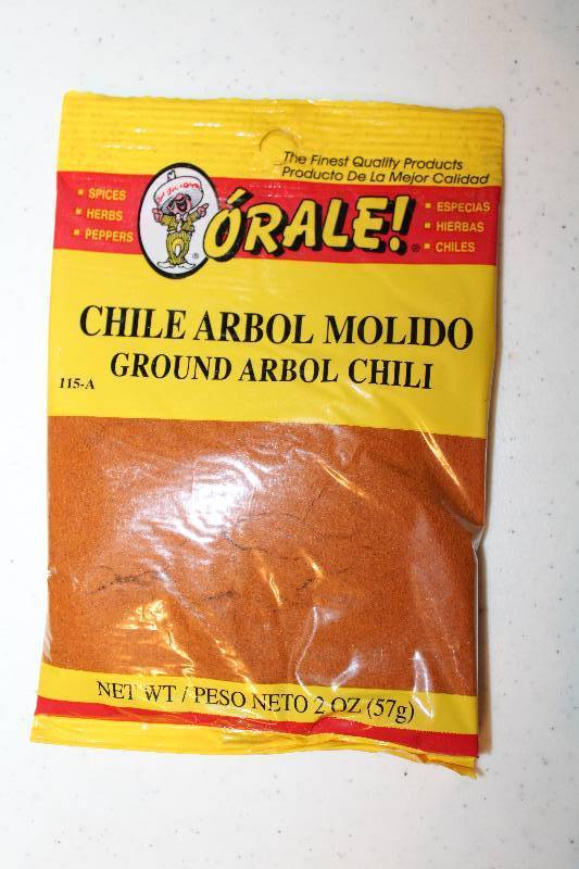 lot 9026 image: Lot of 12 Count - Ground Arbol Chili - Molido - 2 oz. Packages