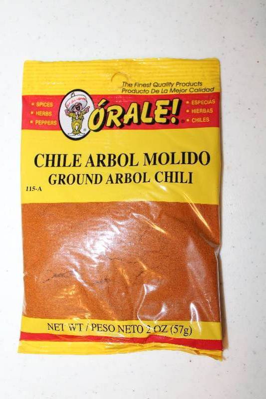 lot 9029 image: Lot of 12 Count - Ground Arbol Chili - Molido - 2 oz. Packages