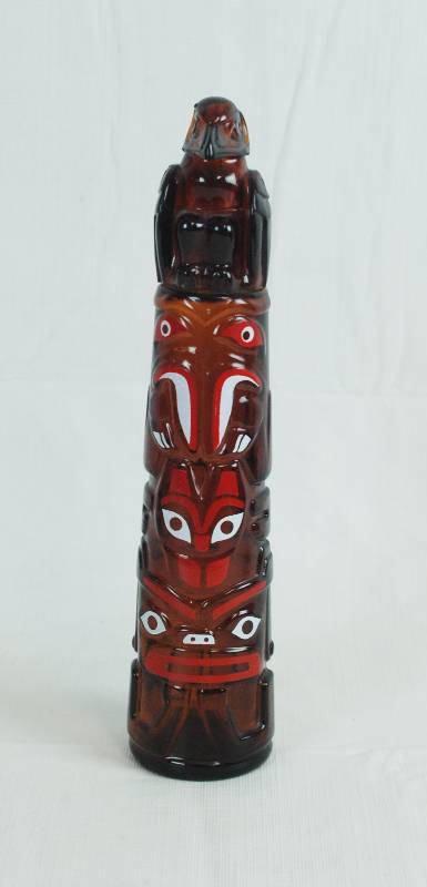 lot 2053 image: AVON Native American TOTEM POLE - Deep Woods Aftershave