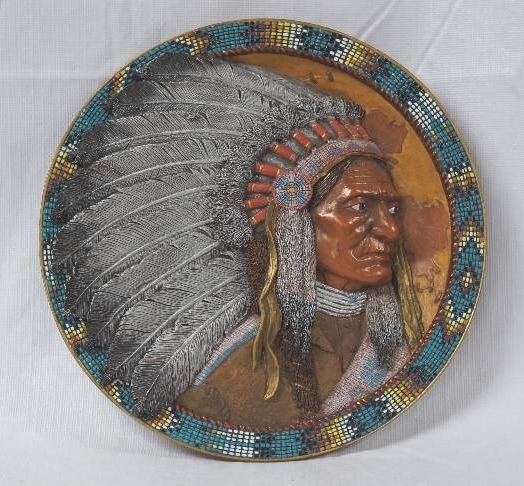 lot 2096 image: Sitting Bull 1994 - Bradford Exchange Native American Legends Chiefs Destiny Collection - Bradex # 84-B10-182.1