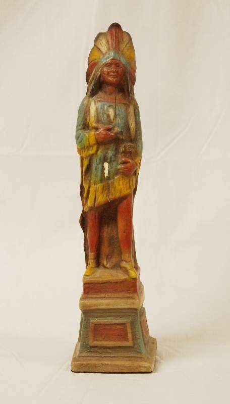 lot 2097 image: Ceramic Native American Chief Figurine - Alpco NV