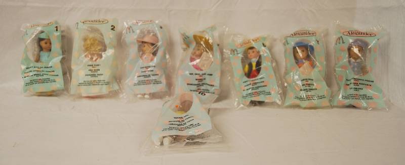 lot 2112 image: Madame Alexander McDonalds Toys - Very Cute