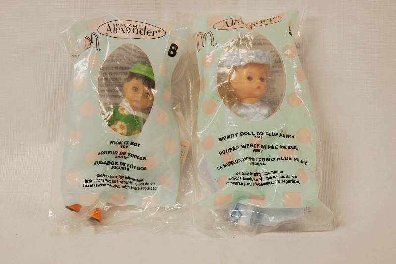 lot 2114 image: Madame Alexander McDonalds Toys - Very Cute