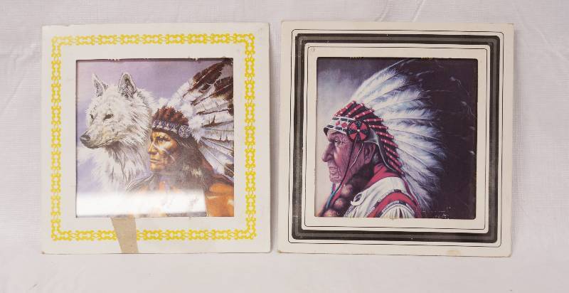 lot 2140 image: Native American Drawings - See Photos for Details