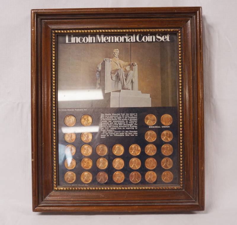 lot 2154 image: Lincoln Memorial Coin Set - Very Cool