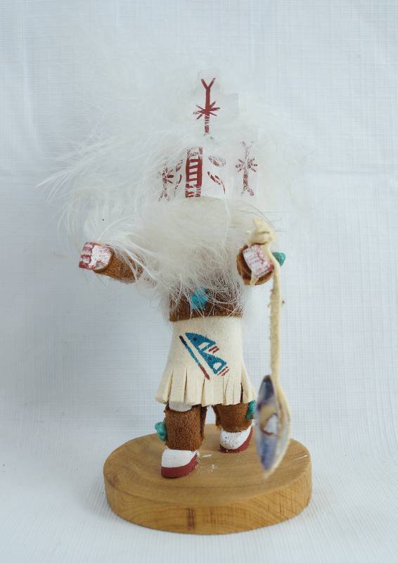 lot 2299 image: Native American Kachina Doll - Very nice WHITE CLOUD