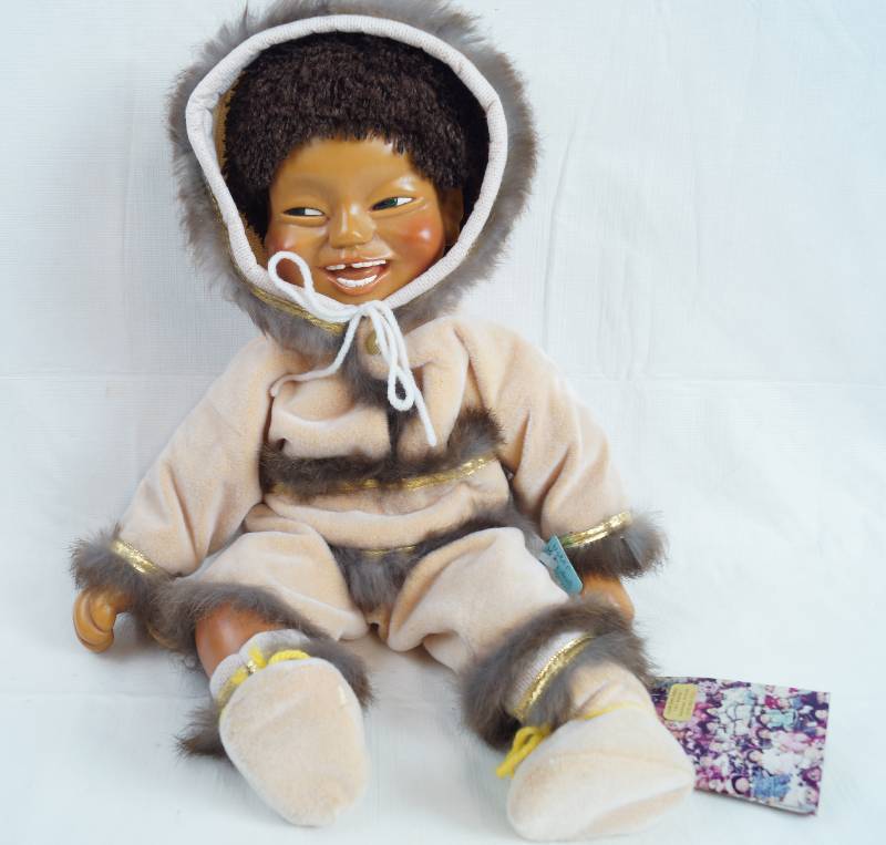 lot 2312 image: An Original Naber Kids Doll Eskimo - Highly Collectible and in Excellent Condition w COA