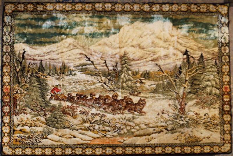 lot 2220 image: Beautiful Large Area Rug - See Photos for Details - 184 x 136 (approx 15.3 ft. x 11.3 ft)