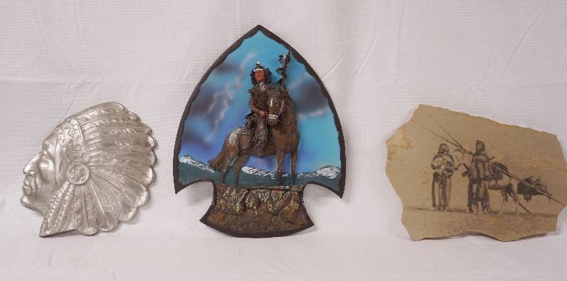lot 2219 image: Lot of Native American Items - See Photos for Details