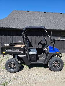 lot 7593 image: Unused Victory L450 UTV Side by Side Utility Vehicle