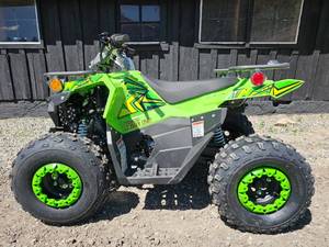 lot 7604 image: Unused&nbspPentora iRide 125 Youth ATV - Lime Green