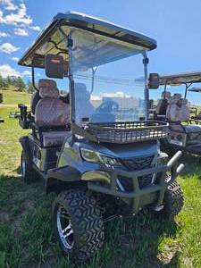 lot 7622 image: Unused&nbspIRGC80 Electric Golf Cart with Custom Features
