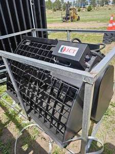 lot 7672 image: Unused&nbspJCT Heavy Duty Hydraulic Concrete Mixer Attachment 60 W