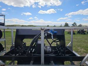 lot 7673 image: Unused&nbspJCT Hydraulic Skid Steer Vibratory Plate Compactor 72 W