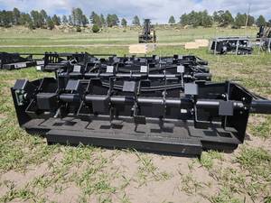 lot 7687 image: Unused&nbspJCT Heavy Duty Hydraulic Tiller Attachment 72 W