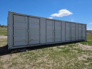lot 7735 image: 40 High Cube Storage Container, APPROX 102 TALL X 96 WIDE X 40 DEEP