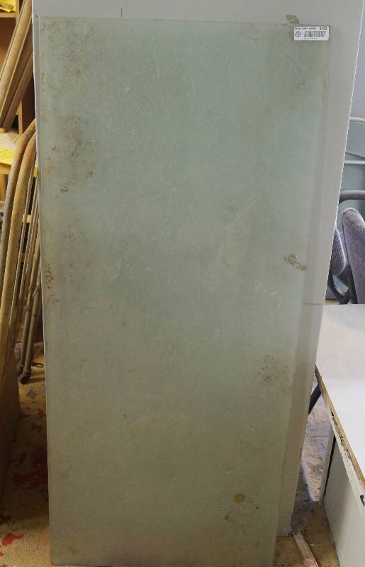 lot 6422 image: Pane of Frosted Glass 52 x 22 x .25