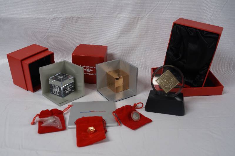 lot 2260 image: Lot of Employee Awards - Bank of America - Very Cool