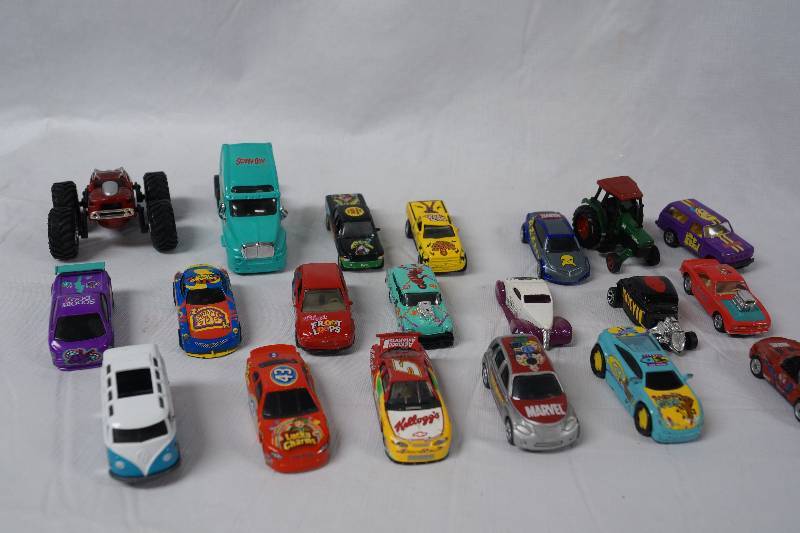 lot 2374 image: Lot of Toy Cars - With Logos - See Photos for Details