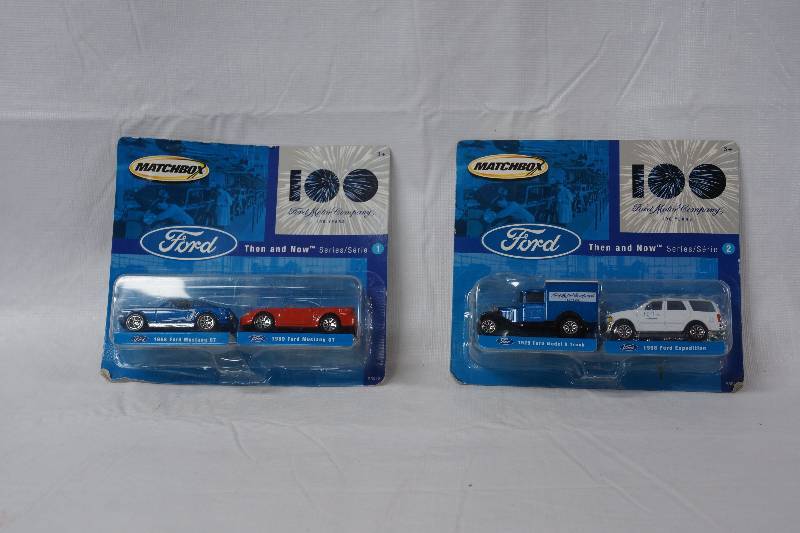 lot 2375 image: Ford Then and Now Collectors Series Cars - See Photos for Details