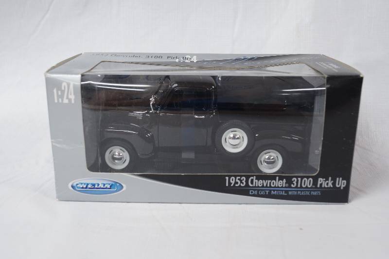 lot 2385 image: 1953 Chevrolet 3100 Pick Up Die Cast Metal Replica- Wow