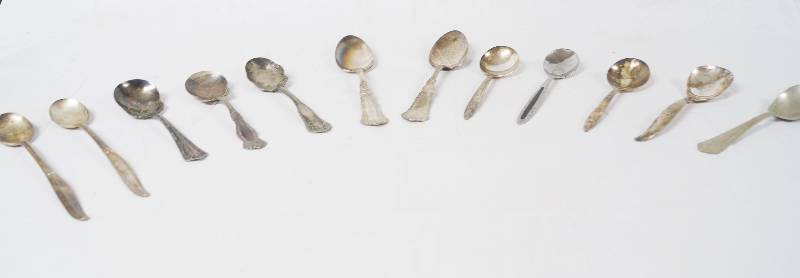 lot 3039 image: Lot of OldAntique Silverware- Check it Put