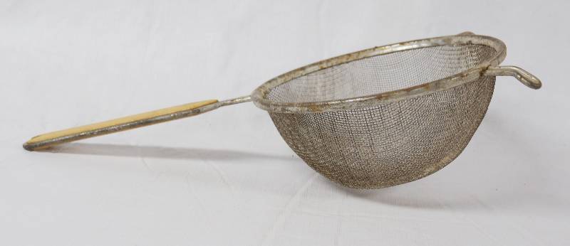 lot 3048 image: Vintage Mesh Strainer- Marked Extra Strong, W. German- Cool