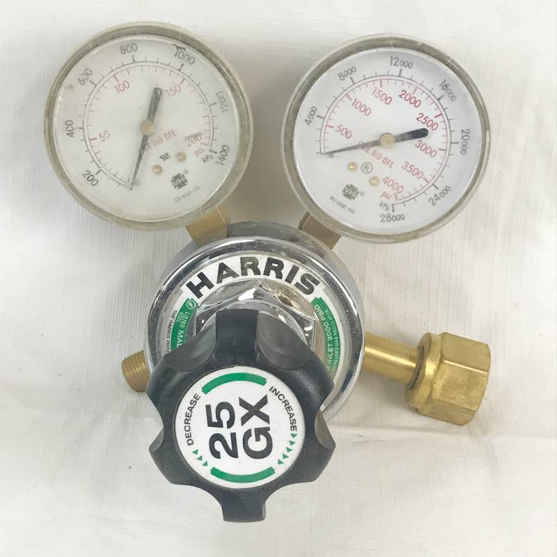lot 3058 image: Harris 25GX Gauge- Cool Oxygen - Tested  Works