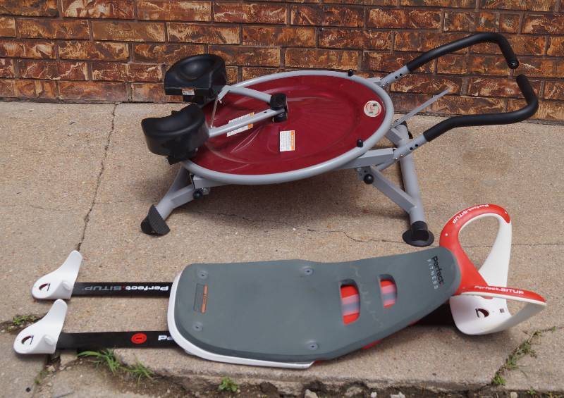 lot 5006 image: Perfect Sit-up plus Work-out Machine - 2 for One Bid