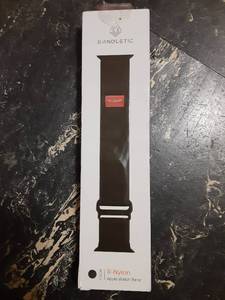 lot 45254 image: Bandletic R-Nylon Apple Watch Band - Black