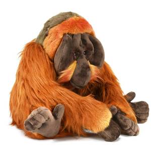 lot 45261 image: TCHTLK Orangutan Stuffed Animal, Realistic Chimpanzee Plush, Cute Ape Plush Toy Gift, Stuffed Animals, 20 Inch (Full Length)