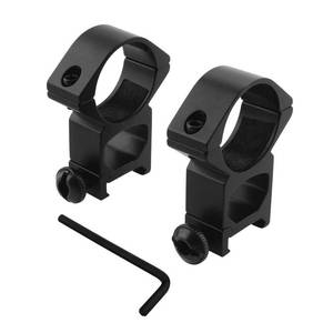 lot 45328 image: Tydeux 30mm High Scope Rings for Weaver and Picatinny Rail - Pack of 2