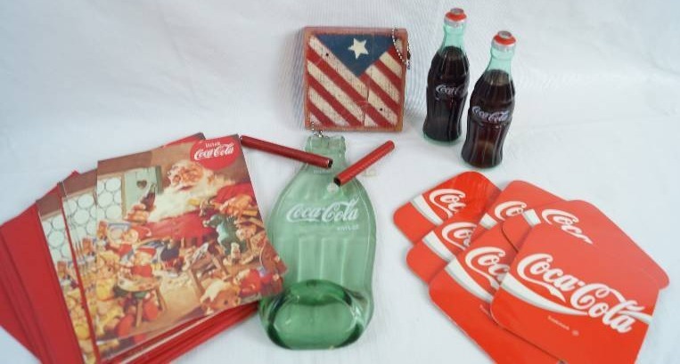 lot 2024 image: Lot of Coca-Cola Items - See Photos for Details