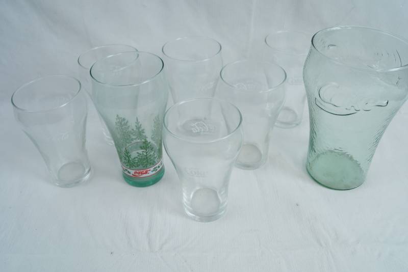 lot 2026 image: Lot of Coca-Cola Glasses - See Photos for Details