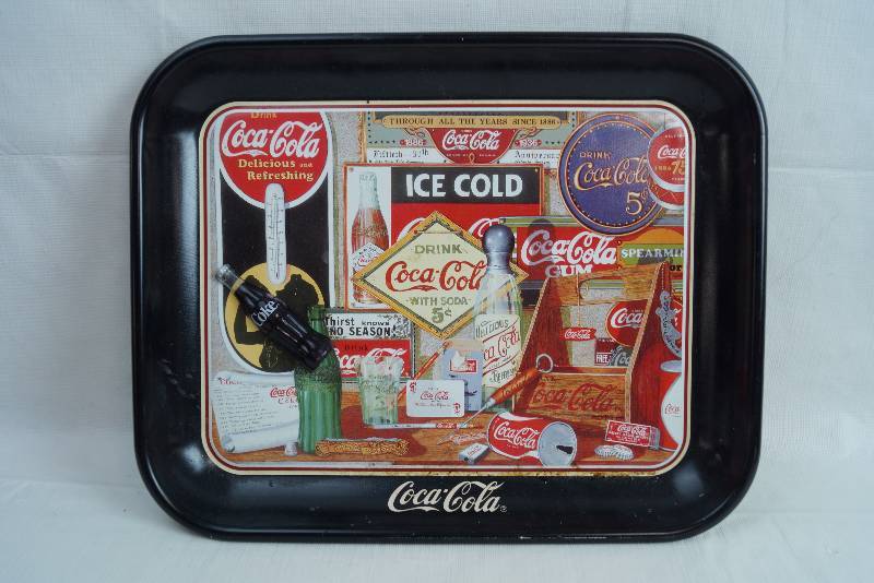 lot 2037 image: Coca-Cola Brand Serving Tray - See Photos for Details