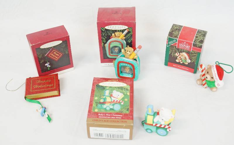 lot 3363 image: Lot of Christmas Ornaments - Adorable - See Photos