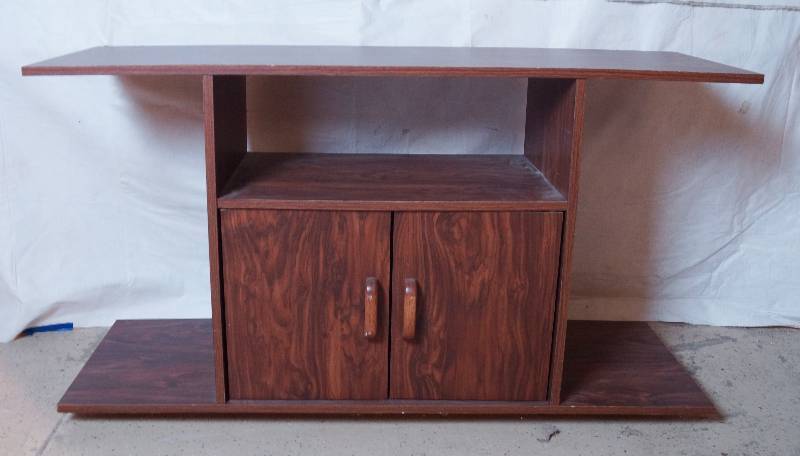 lot 2043 image: TV  Electronics Stand  Cabinet - Nice Condition