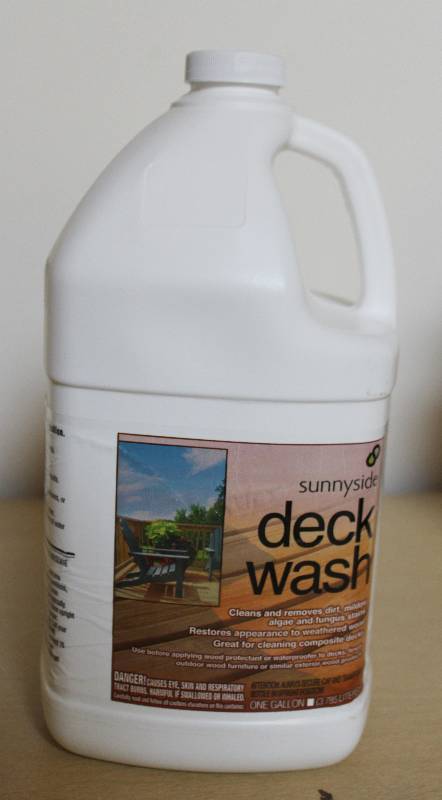 lot 9109 image: 1 gallon of Sunnyside Deck Wash - Can be used for other outdoor wooden items