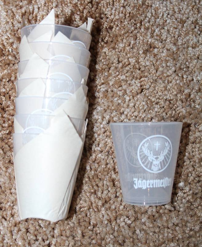 lot 9130 image: Lot of 8 Jagermeister Shot Glasses