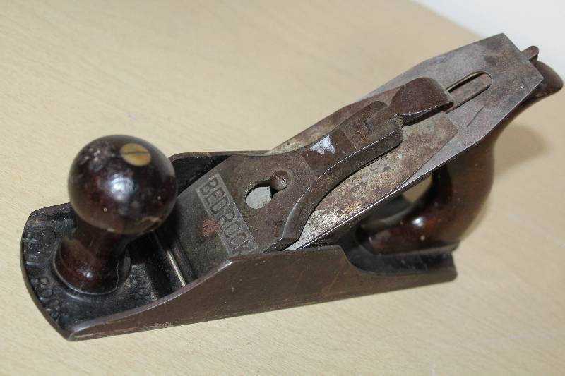 lot 9157 image: Bedrock #64 Wood Plane - See Photos for Details