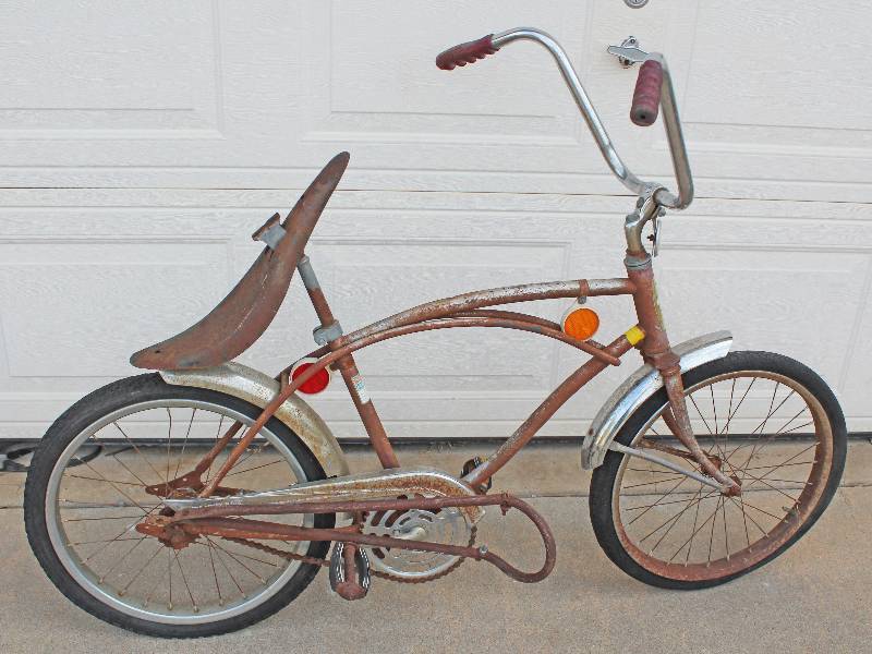 lot 9216 image: Rat Bike Starter Kit - Western Flyer - Nice Patina on this one Great Dcor