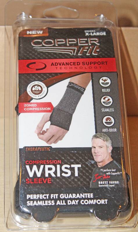 lot 9360 image: Size XL Compression Wrist Sleeve