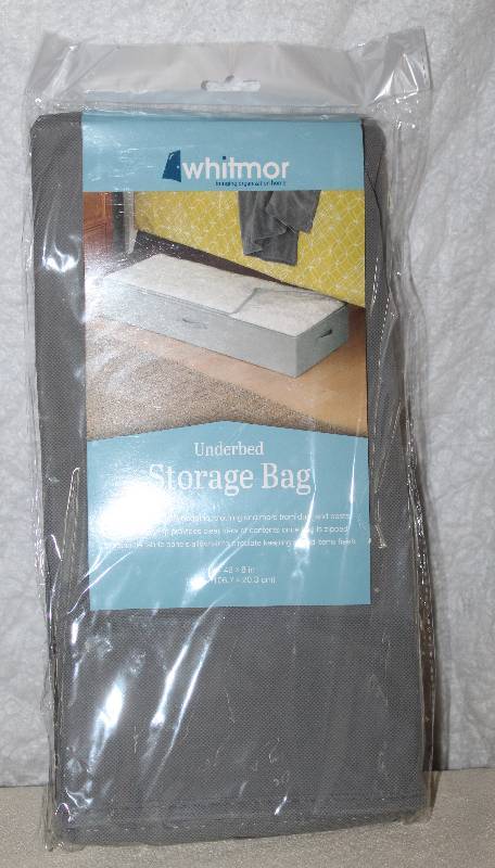 lot 9412 image: One Underbed Storage Bag - 18 x 42 x 8