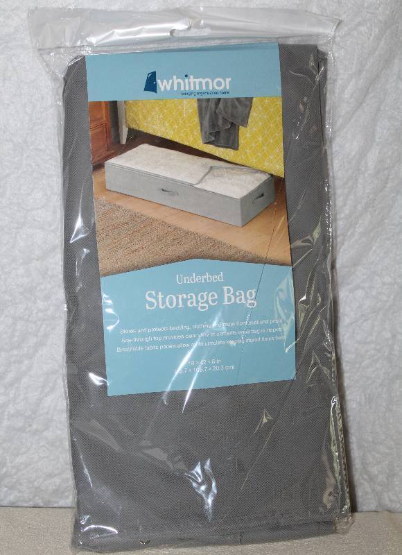 lot 9413 image: One Underbed Storage Bag - 18 x 42 x 8